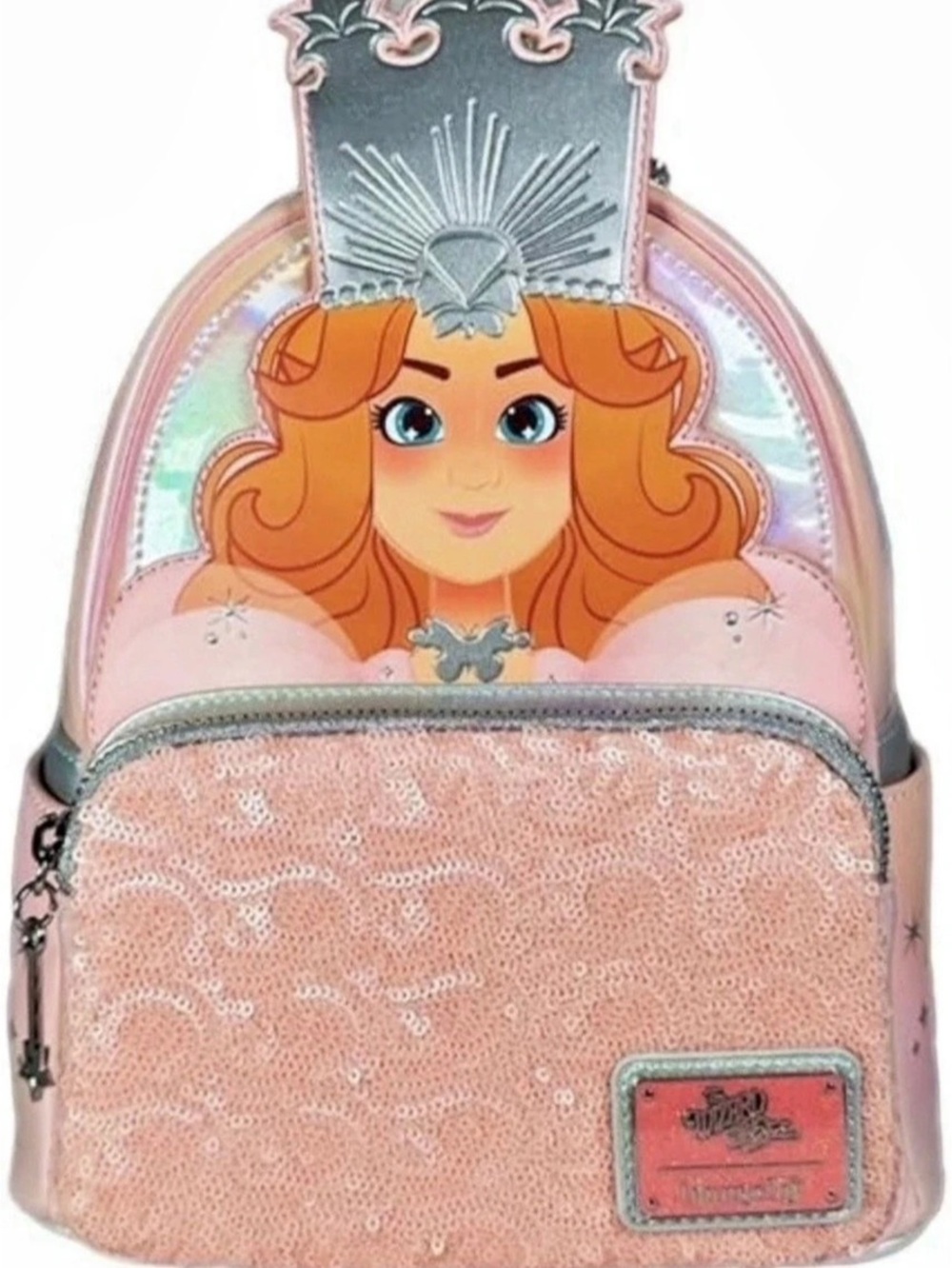 Loungefly Wicked Glinda Cosplay Mini-Backpack Pink NWT